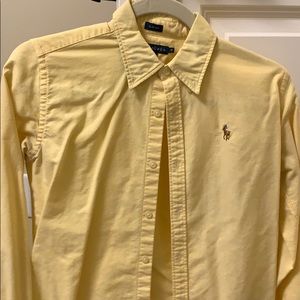 Ralph Lauren Yellow Button up